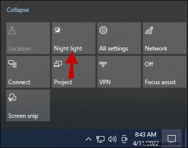 Anpassen der Helligkeit auf einem Windows 10-PC