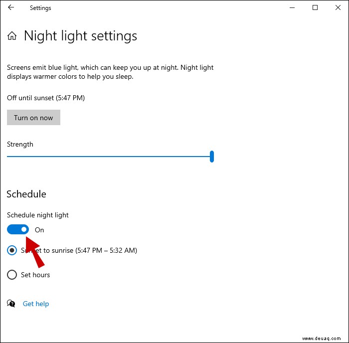 Anpassen der Helligkeit auf einem Windows 10-PC