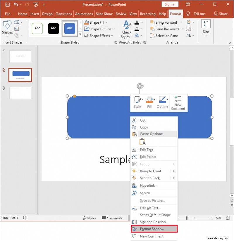 So konvertieren Sie einen Bildhintergrund in PowerPoint in transparent