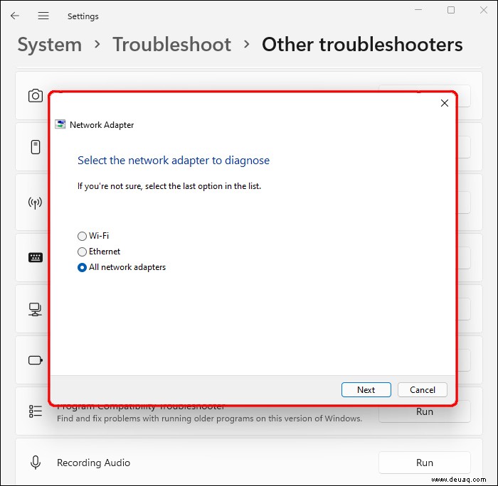 So beheben Sie das Problem, wenn eine WLAN-Verbindung, aber keine Internetverbindung in Windows 11 besteht