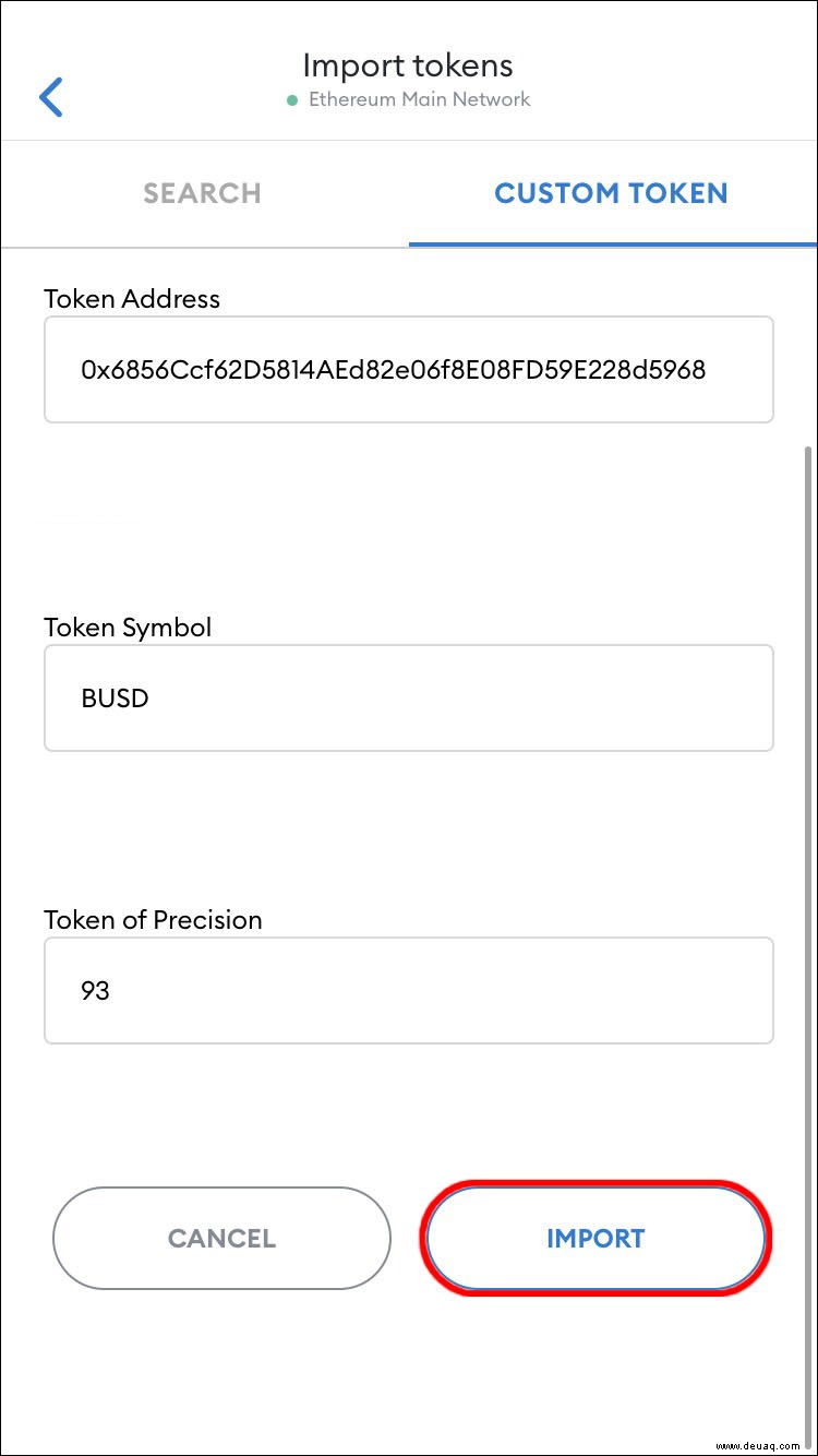 So fügen Sie ein Token zu MetaMask hinzu