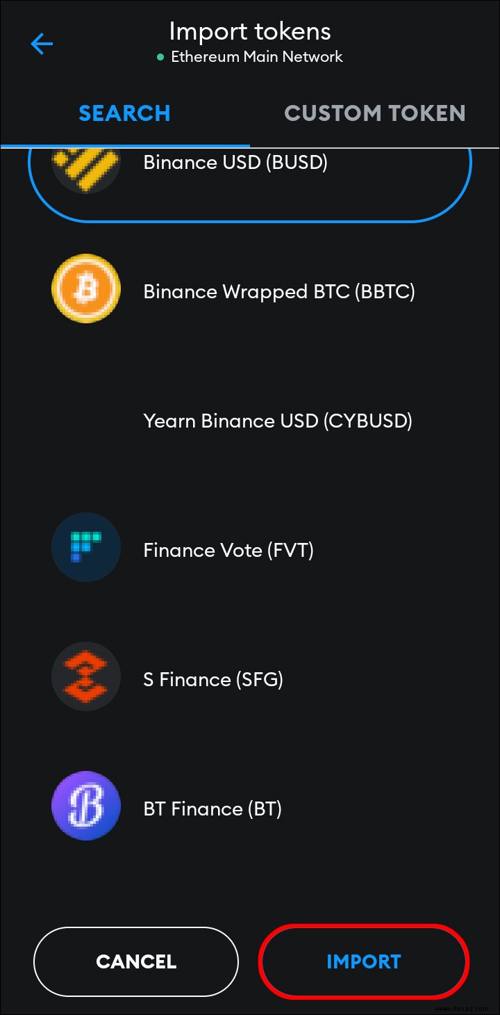 So fügen Sie ein Token zu MetaMask hinzu