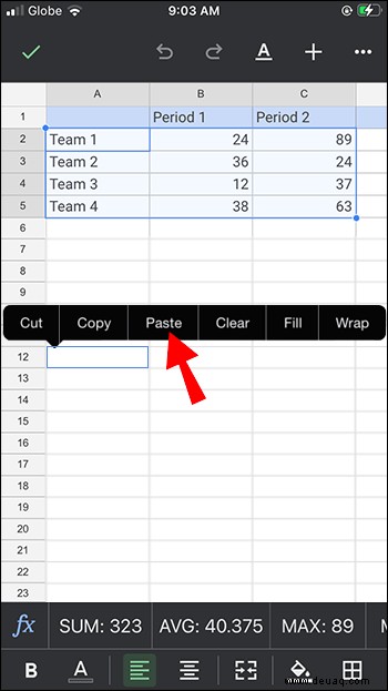 So kopieren Sie ohne ausgeblendete Zeilen in Excel