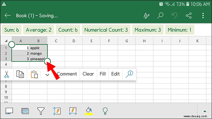 So kopieren Sie ohne ausgeblendete Zeilen in Excel