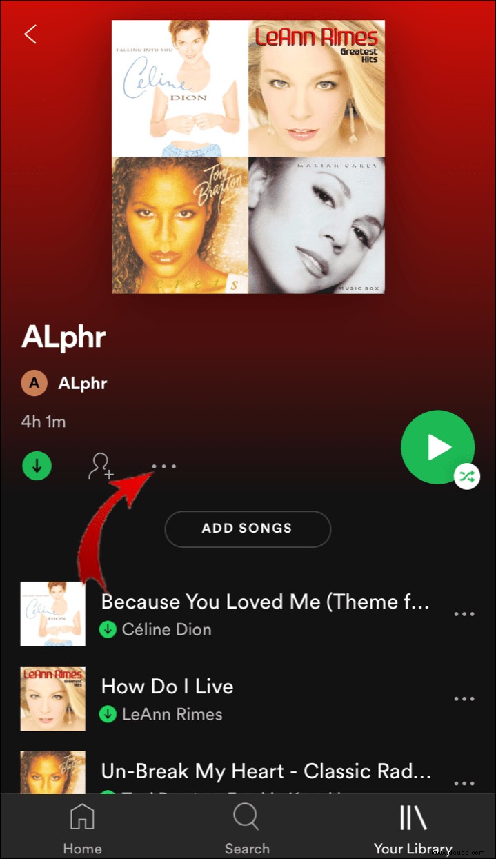 So löschen Sie eine Playlist in Spotify