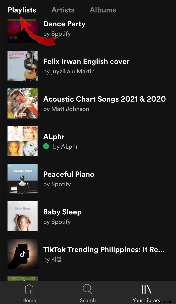 So löschen Sie eine Playlist in Spotify