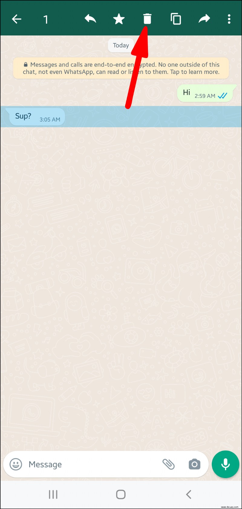 So löschen Sie einen Chat in WhatsApp auf einem PC oder Mobilgerät