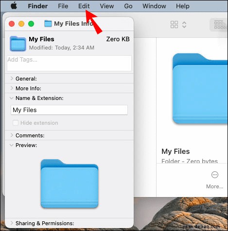 So ändern Sie das Ordnersymbol auf einem Mac