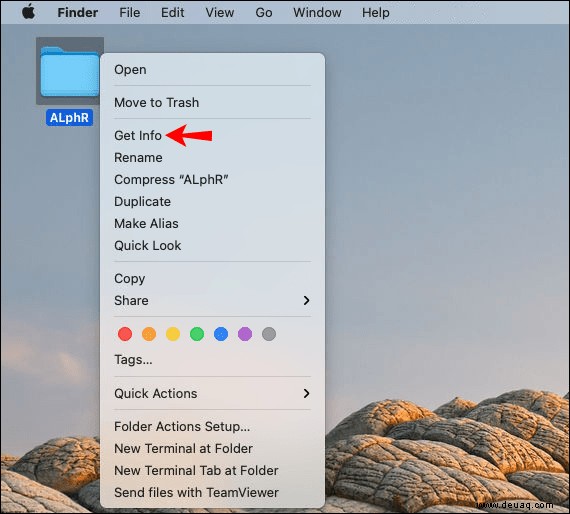 So ändern Sie das Ordnersymbol auf einem Mac