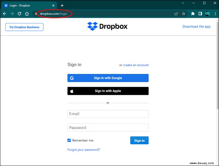 So zeigen Sie an, wie viel freier Speicherplatz in DropBox verfügbar ist