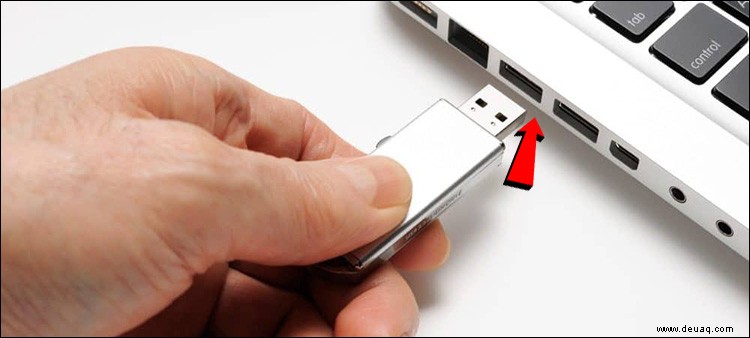 Diagnostizieren und Beheben eines nicht funktionierenden USB-Anschlusses