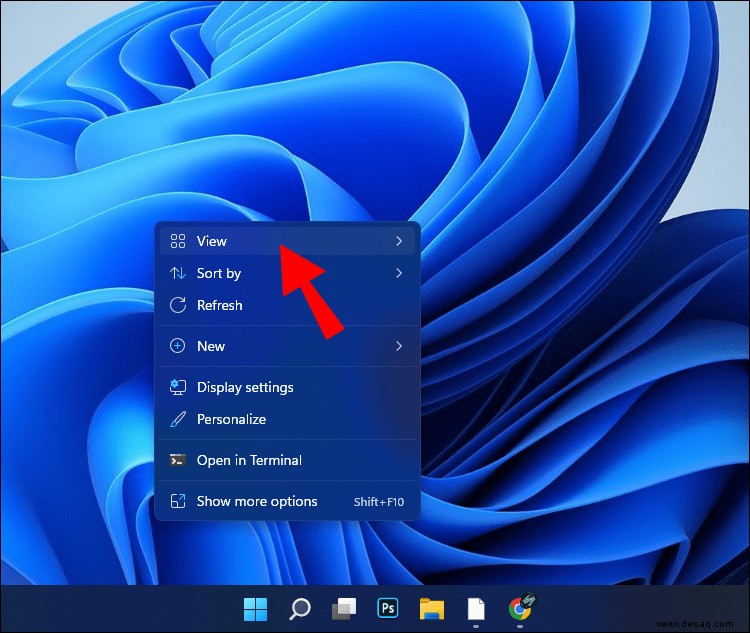 So fügen Sie Desktopsymbole in Windows 11 hinzu