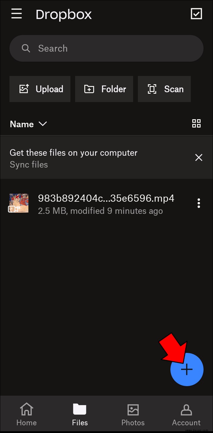 So senden Sie ein Video von Android an den PC