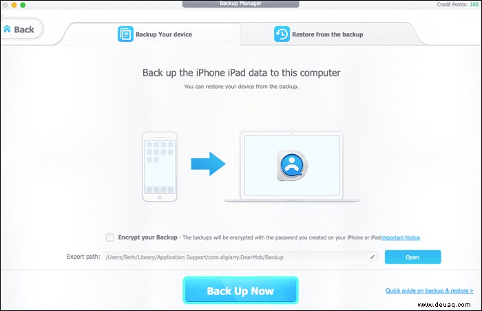 So sichern Sie ein iPhone auf einem Windows-PC oder Mac 