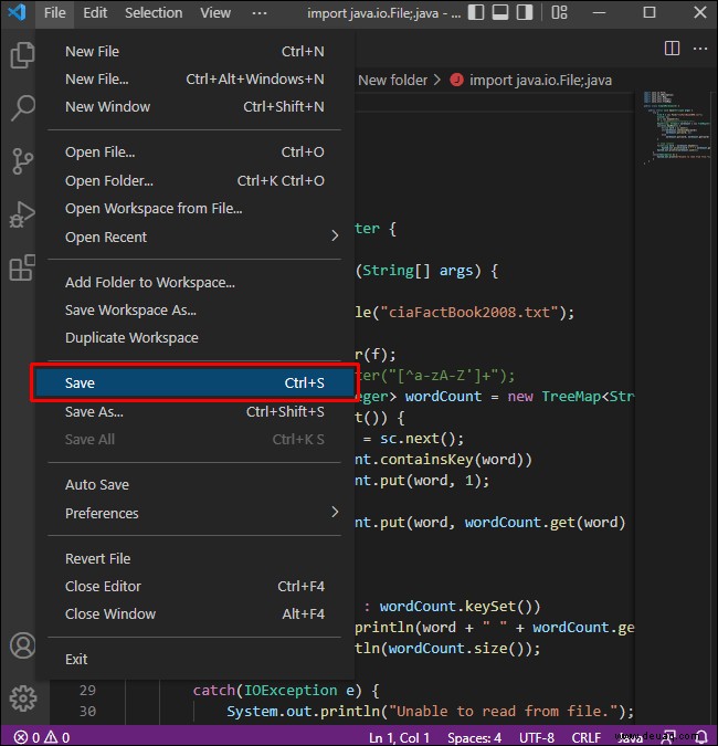 So formatieren Sie Code in VS Code 