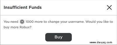 So ändern Sie Ihren Benutzernamen auf Roblox 