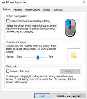 So passen Sie die Mausempfindlichkeit in Windows 10 an 