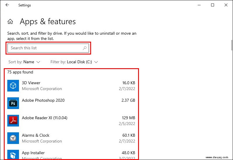 So geben Sie Speicherplatz auf dem C-Laufwerk in Windows 10 frei 