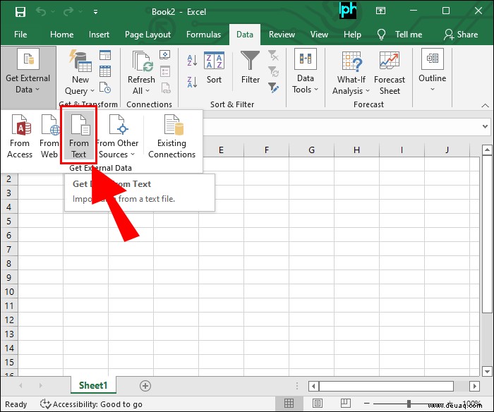 So exportieren Sie die Ordnerstruktur auf einem Windows-PC oder Mac nach Excel