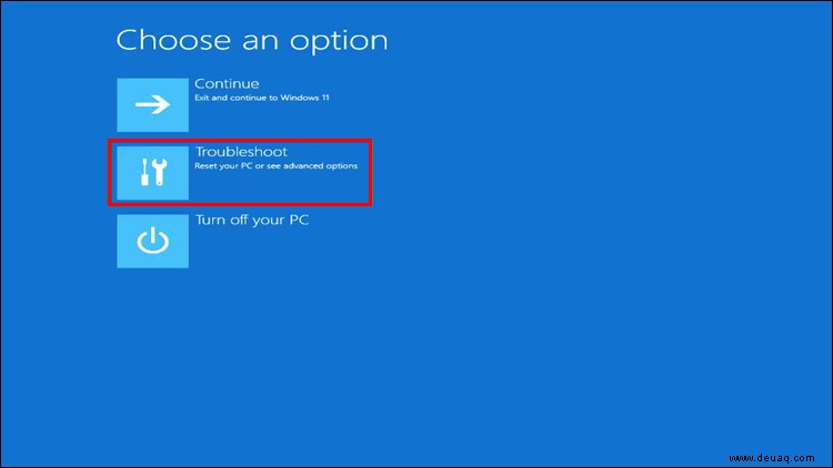 Starten im abgesicherten Modus in Windows 11