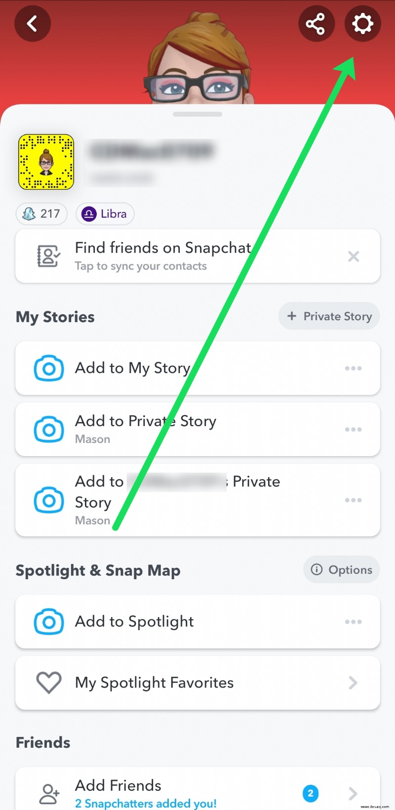 So ändern Sie Ihren Benutzernamen in Snapchat