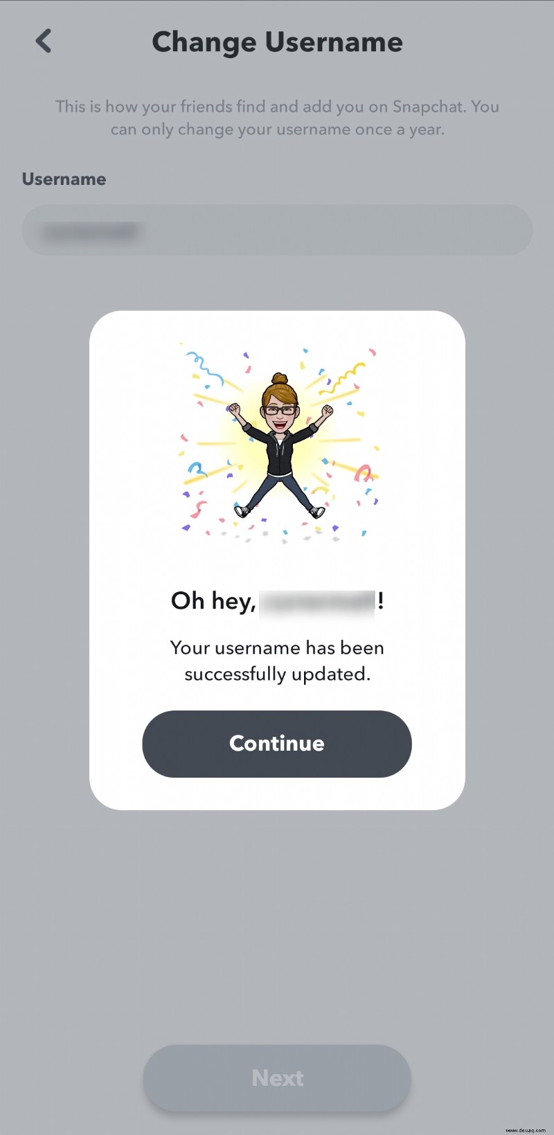 So ändern Sie Ihren Benutzernamen in Snapchat