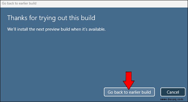 How to Downgrade auf Windows 10 von Windows 11