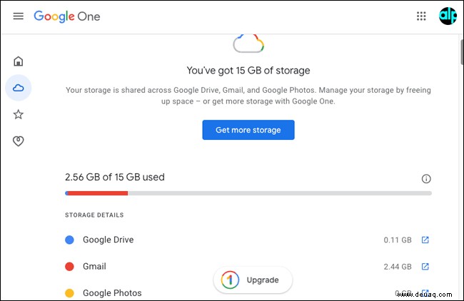 So überprüfen Sie den verfügbaren Speicherplatz in Gmail