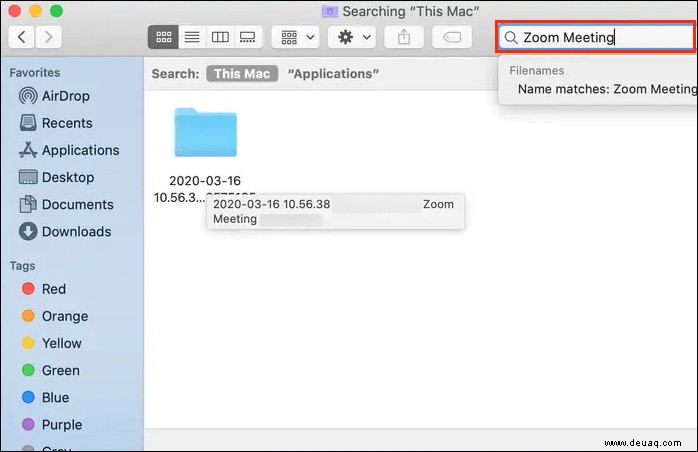 So sehen Sie sich ein aufgezeichnetes Zoom-Meeting an