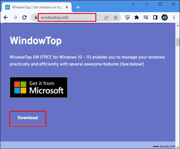So behalten Sie ein Fenster in Windows 11 immer im Vordergrund