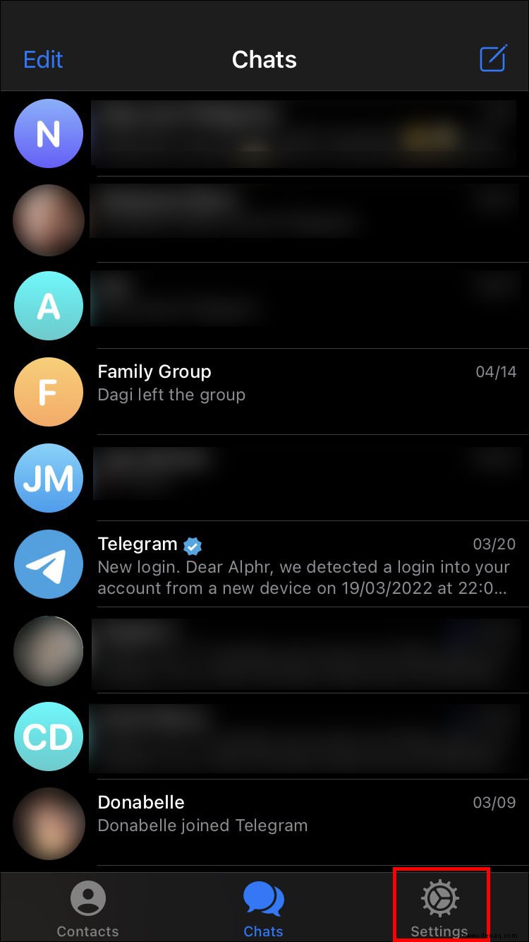 So ändern Sie Ihre Nummer in Telegram