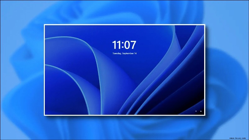 So sperren Sie den Bildschirm in Windows 11