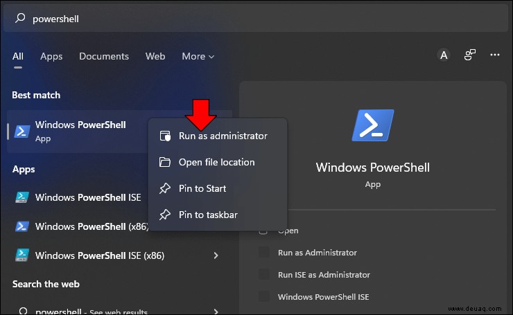 Anmeldung als Administrator in Windows 11