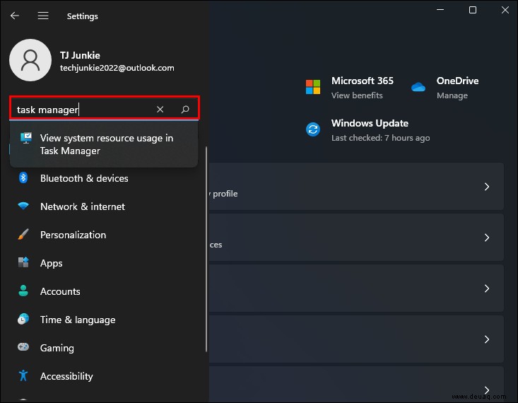 So öffnen Sie den Task-Manager in Windows 11