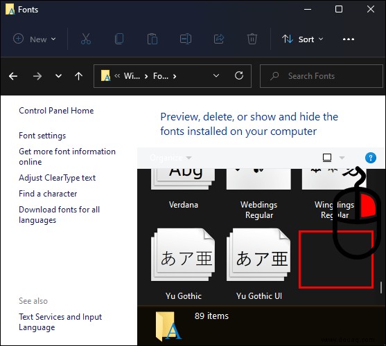 So installieren Sie Schriftarten in Windows 11